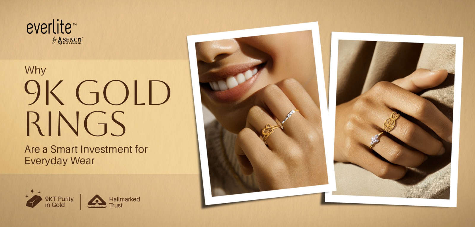 Why 9 K Gold Rings Are a Smart Investment for Everyday Wear